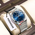 POEDAGAR – Montre homme classique, date, lumineux